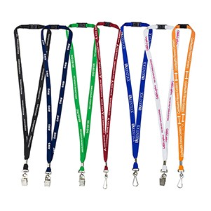 "PALMER" 3/8" Silkscreen Lanyard with FREE Breakaway Safety Release